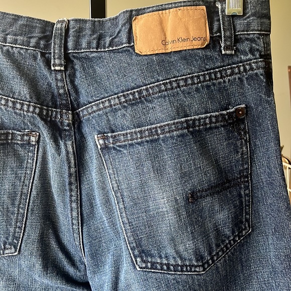 CALVIN KLEIN JEANS STRAIGHT CUT GREAT CONDITION 32 x 30 - Picture 3 of 7